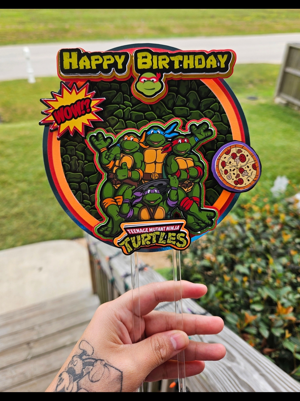 Teenage Mutant Ninja Turtles Cake Topper